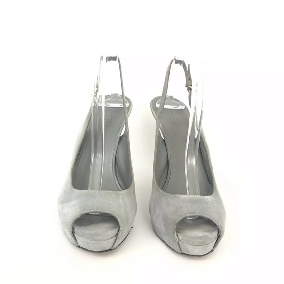 Sexy GUCCI Bamboo Heel Suede Sling Back♥️♥️♥️ - Picture 8 of 11